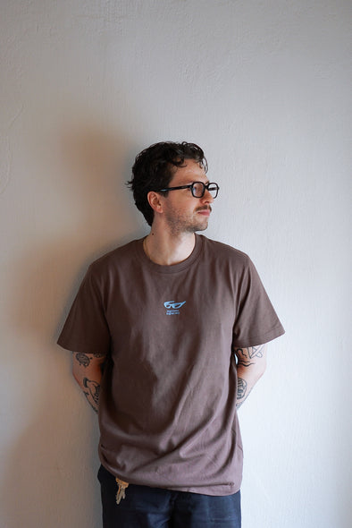 da Matteo T-shirt- Bright brew Brighter view