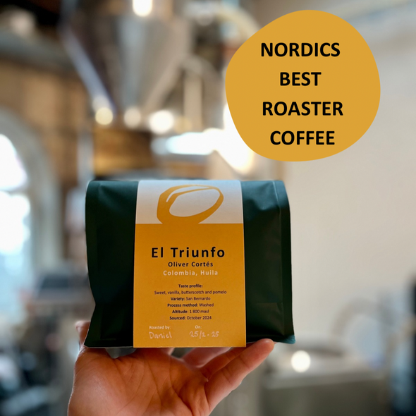 Colombia - El Triunfo - competition coffee